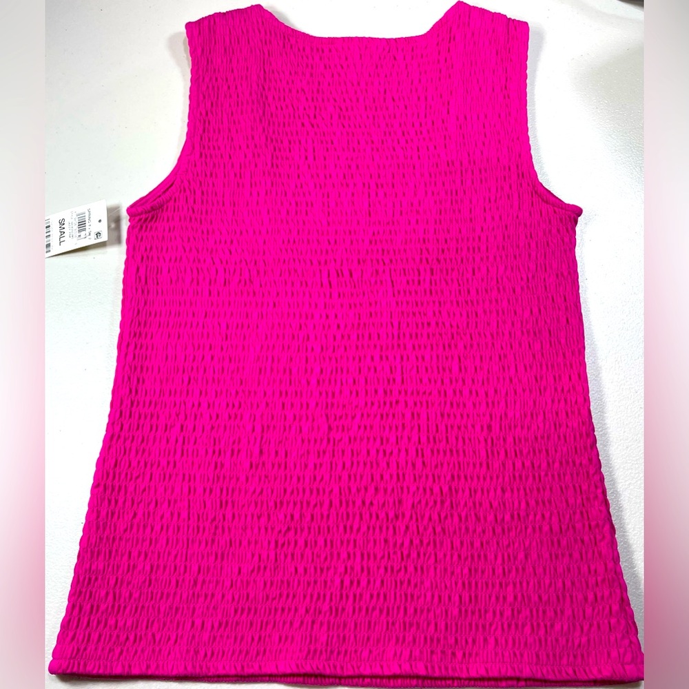 ON 34TH Womens  Size S Pink Textured Sleeveless Top